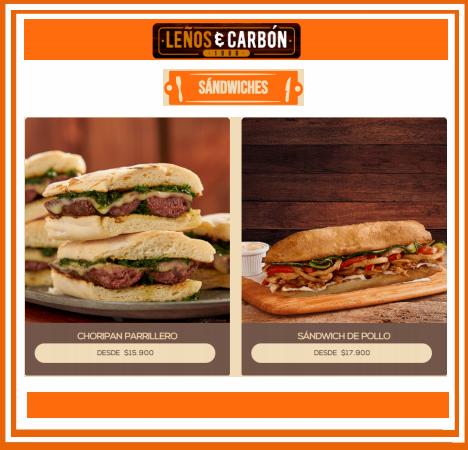 Catálogo Leños & Carbón | Sandwiches | 27/10/2022 - 11/12/2022