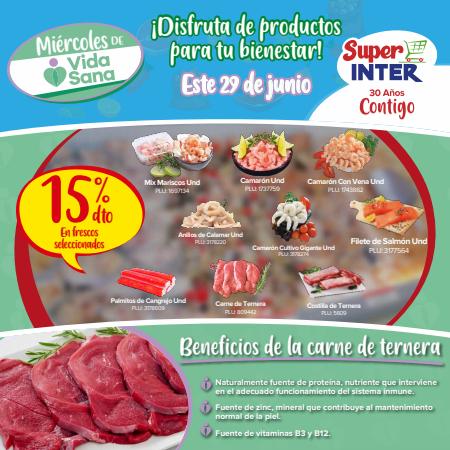 Catálogo Super Inter en Yumbo | Miércoles de Vida Sana - 29 de junio | 29/6/2022 - 2/7/2022
