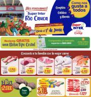Ofertas de Supermercados en Cartago | rio cauca de Super Inter | 1/6/2023 - 6/6/2023