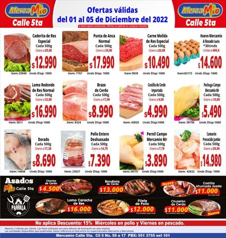 Catálogo MercaMío | Ofertas MercaMio | 2/12/2022 - 5/12/2022