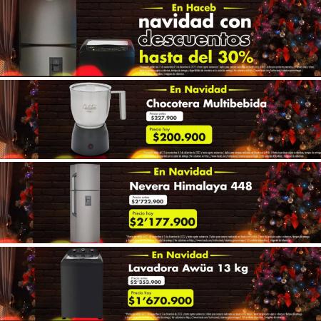 Catálogo Haceb en Medellín | Ofertas de Navidad hasta 30% dto | 2/12/2022 - 5/12/2022