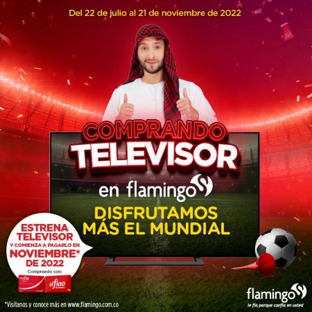 Ofertas de Almacenes en Montería | Ofertas en Televisores de Flamingo | 27/7/2022 - 21/11/2022