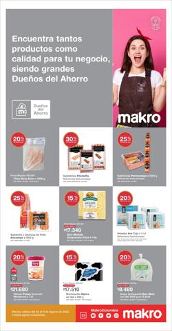 Ofertas de Supermercados en Santa Marta | Ofertas Makro de Makro | 5/8/2022 - 11/8/2022