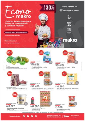 Ofertas de Supermercados en Barranquilla | Ofertas Makro de Makro | 6/10/2022 - 6/10/2022