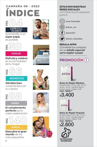 Catálogo Avon en Medellín | El Mejor Regalo Eres Tú - Campaña 9 | 16/6/2022 - 14/7/2022