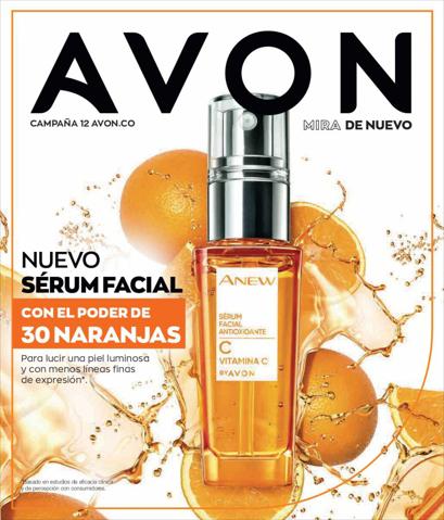 Ofertas de Perfumerías y Belleza en Envigado | Nuevo Sérum Facial - Campaña 12 de Avon | 13/7/2022 - 17/8/2022
