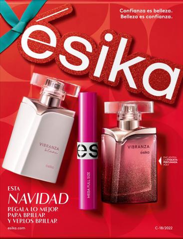 Ofertas de Perfumerías y Belleza | Regala lo Mejor - Campaña 18 de Ésika | 28/11/2022 - 26/12/2022