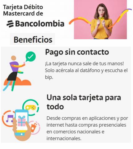 Catálogo Bancolombia | Beneficios Bancolombia | 5/7/2022 - 30/9/2022