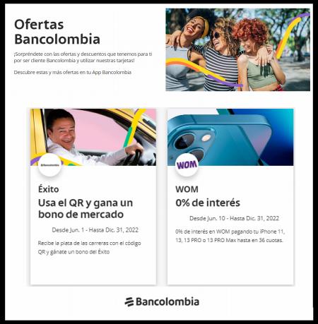 Catálogo Bancolombia | Ofertas Bancolombia | 5/12/2022 - 31/12/2022