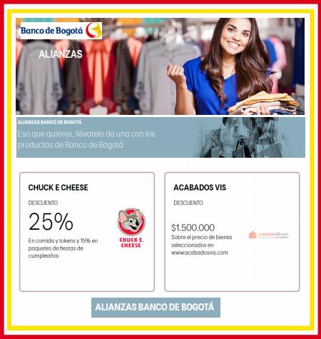 Catálogo Banco de Bogotá | Alianzas | 6/1/2023 - 31/3/2023