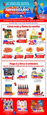 Ofertas de Supermercados | Catálogo Olímpica de Olímpica | 9/8/2022 - 13/8/2022