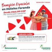 Ofertas de Bancos y Seguros en Bello | Beneficios Especiales de Bancoomeva | 31/5/2023 - 16/6/2023