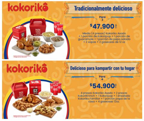 Ofertas de Restaurantes | Para Compartir de Kokoriko | 18/5/2022 - 31/5/2022