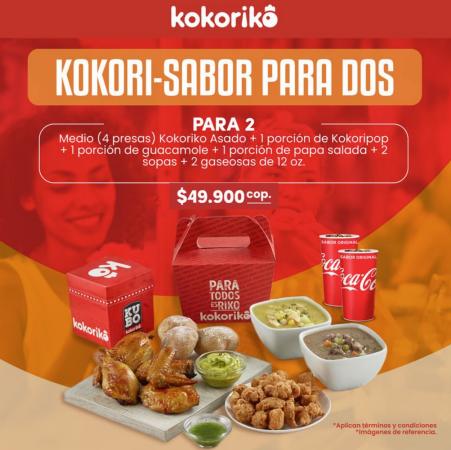 Catálogo Kokoriko en Manizales | Combos para Compartir | 4/7/2022 - 31/7/2022