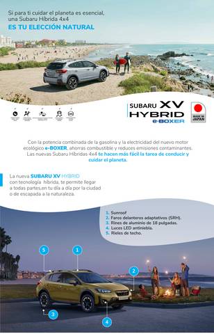Catálogo Subaru | XV e-Boxer Hybrid v5 | 19/4/2021 - 31/12/2022
