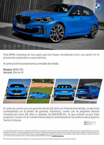 Catálogo BMW en Barranquilla | 118i Edición M.asset | 9/5/2023 - 15/1/2024