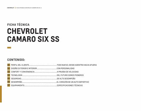 Catálogo Chevrolet | F. T. Camaro | 4/2/2022 - 18/1/2023