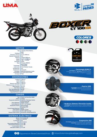 Ofertas de Carros, Motos y Repuestos en La Mesa | Boxer-CT-100-KS de Bajaj | 5/2/2022 - 30/12/2022