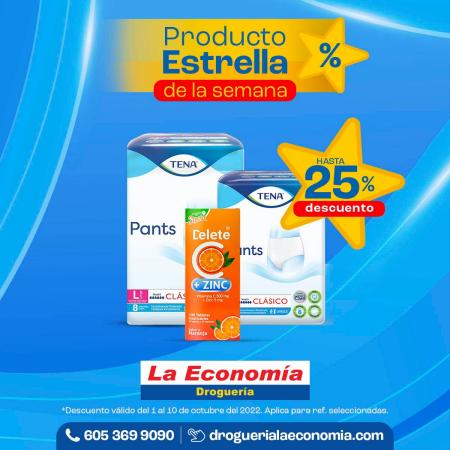 Ofertas de Farmacias, Droguerías y Ópticas en Barranquilla | Ofertas la Economía de Droguería la Economía | 4/10/2022 - 10/10/2022