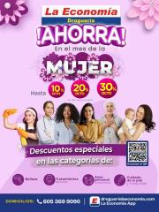 Catálogo Droguería la Economía en Bogotá | Ahorra en el Mes de la Mujer | 13/3/2023 - 31/3/2023