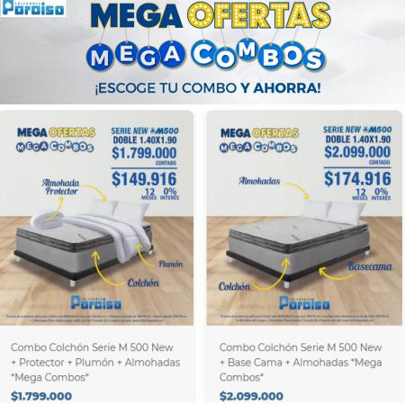 Catálogo Colchones Paraiso | Mega Ofertas Mega Combos | 6/6/2023 - 15/6/2023