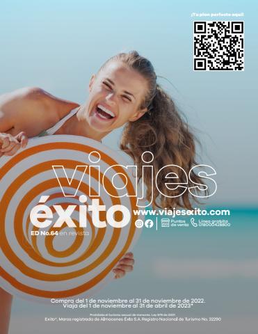 Catálogo Viajes Éxito | Revista del mes | 2/11/2022 - 30/11/2022