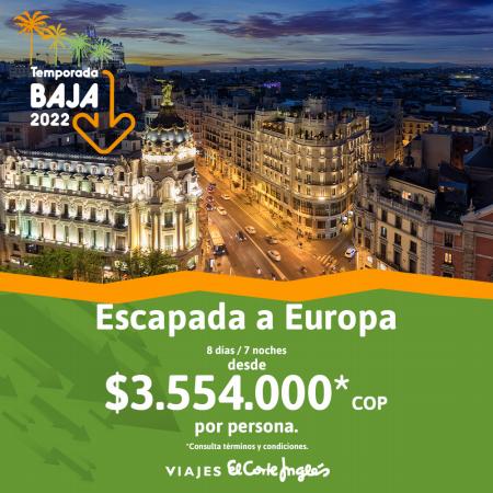Catálogo Viajes el Corte Inglés | Temporada Baja | 6/3/2022 - 6/6/2022