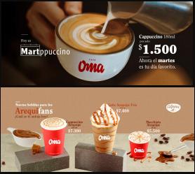 Ofertas de Restaurantes en el catálogo de Café OMA ( 3 días más)