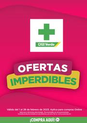 Ofertas de Farmacias, Droguerías y Ópticas en Medellín | Ofertas de Ahorro Imperdible de Cruz verde | 1/2/2023 - 28/2/2023