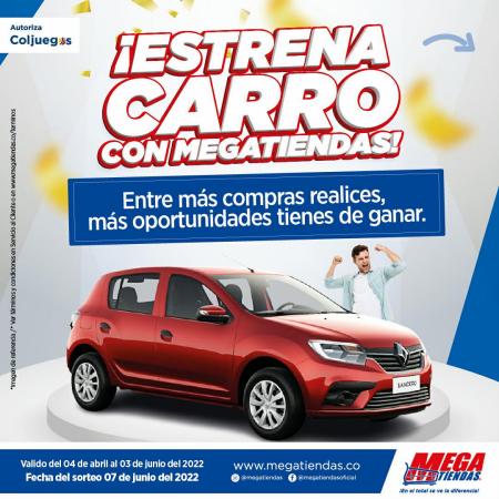 Catálogo MegaTiendas en Puerto Colombia Atlantico | Estrena carro | 4/5/2022 - 3/6/2022