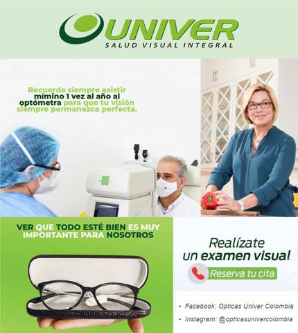 Ofertas de Farmacias, Droguerías y Ópticas en Girardota | Novedades! de Óptica Univer | 16/9/2021 - 2/6/2022