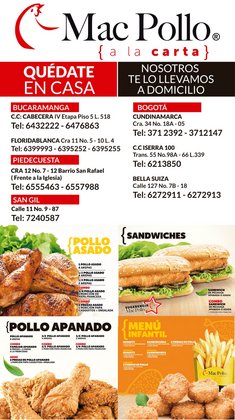 Ofertas de Restaurantes en el catálogo de MacPollo ( Más de un mes)