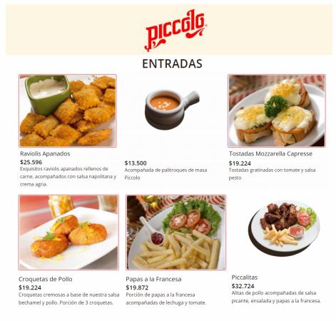 Catálogo Pizzas Piccolo en Envigado | Entradas y Pizzas | 20/5/2022 - 30/6/2022