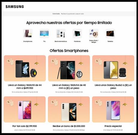 Catálogo Samsung | Ofertas por tiempo limitado | 5/10/2022 - 20/10/2022