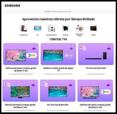 Catálogo Samsung | Ofertas por tiempo limitado | 5/10/2022 - 20/10/2022