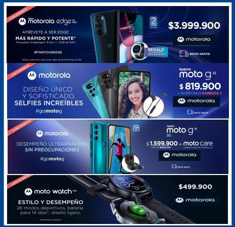 Ofertas de Informática y Electrónica en Mocoa | Novedades de Motorola | 18/5/2022 - 22/5/2022