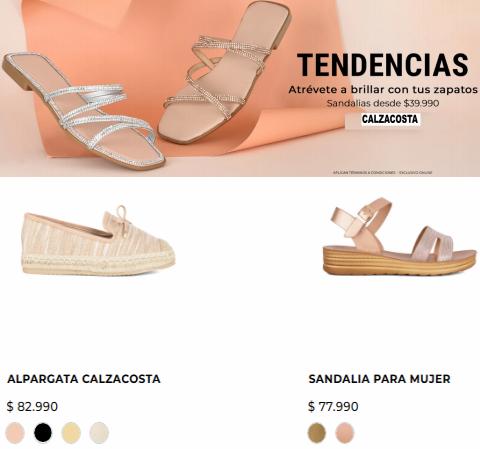 Catálogo Calzacosta | Sandalias desde $39.990 | 16/3/2023 - 31/3/2023