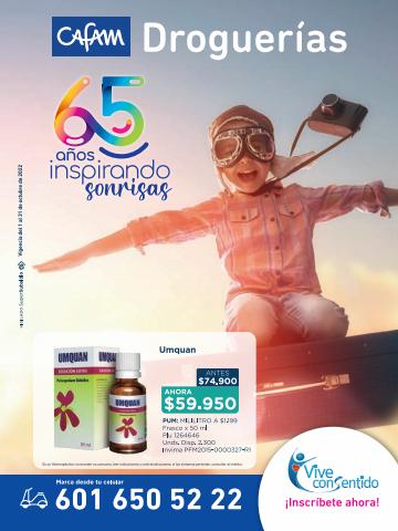 Ofertas de Farmacias, Droguerías y Ópticas en Barranquilla | Promociones digital Cafam de Cafam | 4/10/2022 - 31/10/2022
