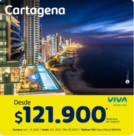 Ofertas de Viajes en Magangué | Ofertas Viva Air de Viva Air | 6/7/2022 - 31/7/2022