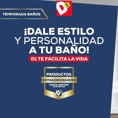 Catálogo Tiendas D1 en Barranquilla | Temporada de Baños | 10/3/2023 - 29/3/2023