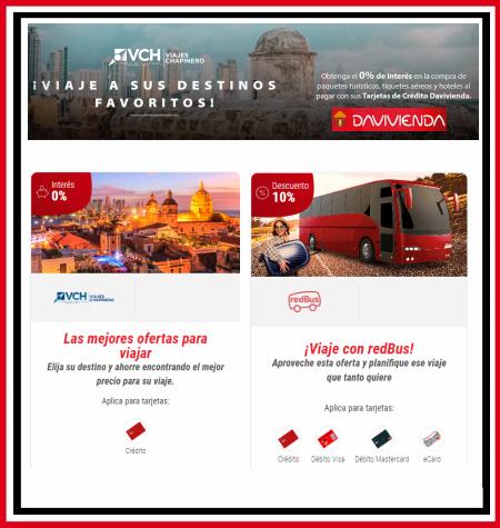 Catálogo Davivienda | Viaje con Davivienda | 5/10/2022 - 30/10/2022