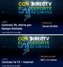 Catálogo Direct TV ( Publicado ayer)
