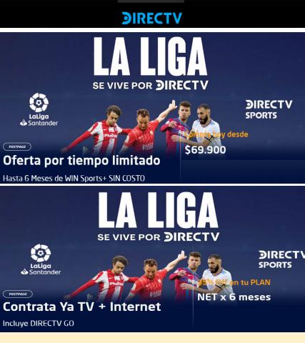 Catálogo Direct TV en Barranquilla | Directv Ofertas | 1/4/2022 - 30/5/2022
