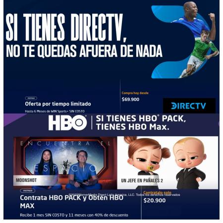 Catálogo Direct TV en Girardota | Ofertas Direc tv | 31/5/2022 - 30/6/2022