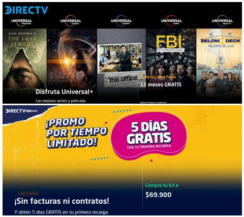 Catálogo Direct TV en Barranquilla | Ofertas Directv | 2/8/2022 - 3/9/2022