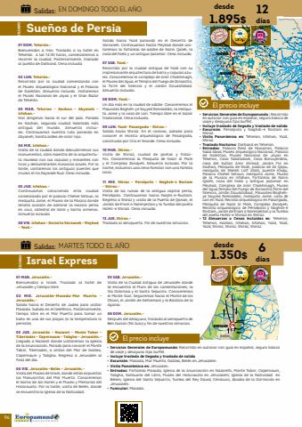 Catálogo EuropaMundo | Ofertas EuropaMundo | 29/9/2022 - 31/1/2023