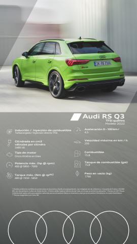 Catálogo Audi en Bogotá | Audi RS Q3 TFSI ST quattro MY2022 | 2/5/2022 - 31/5/2022