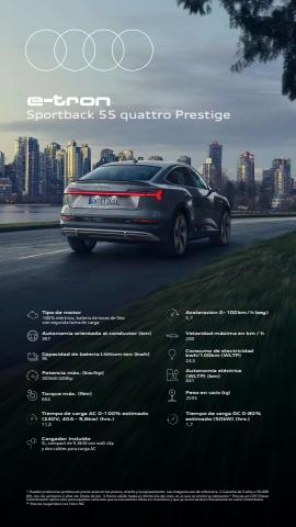 Catálogo Audi | e-tron Sportback 55 quattro | 6/6/2022 - 6/6/2023