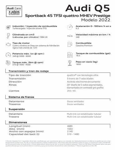Catálogo Audi en Bogotá | Ofertas Audi | 6/7/2022 - 6/7/2023