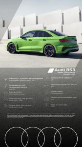 Catálogo Audi | Audi RS3 Sedán TFSI quattro MY2022 | 6/8/2022 - 6/8/2023